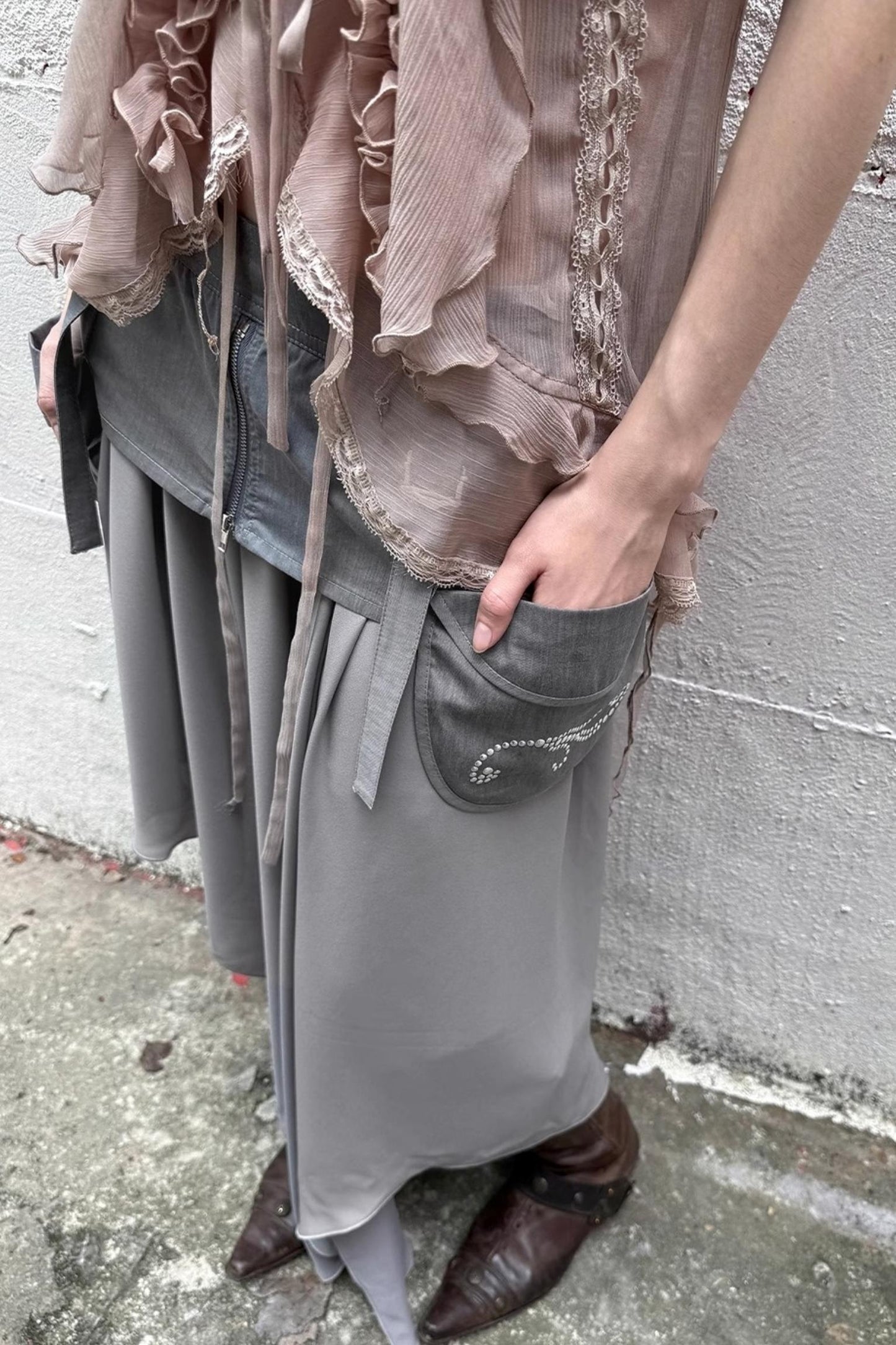 Summer Rhinestone Skirt