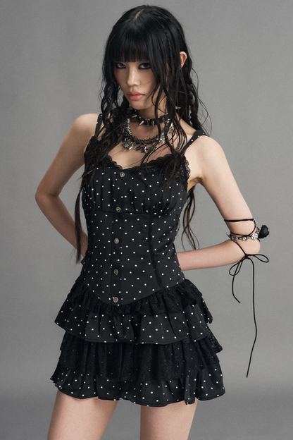 Retro Polka Dot Dress