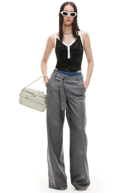 Color-Blocked Slim-Fit Camisole