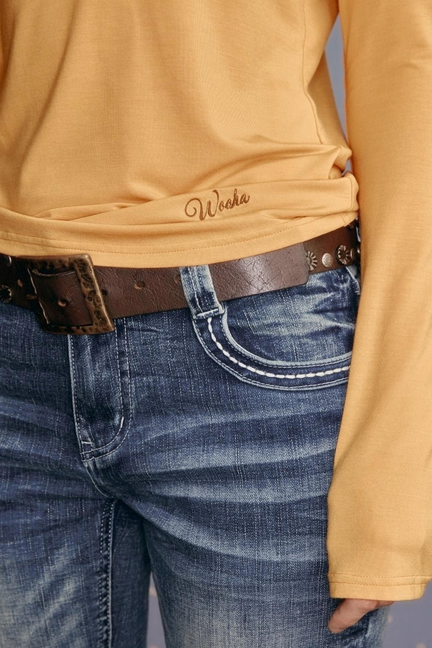 Winter V-Neck Long-Sleeved T-Shirt