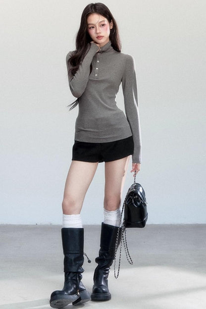 Fragile Slim Long Sleeve T-Shirt