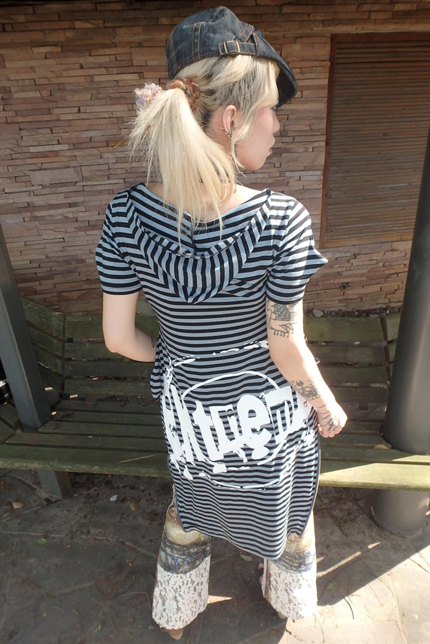 Stripe Multi-Wear T-Shirt Dress