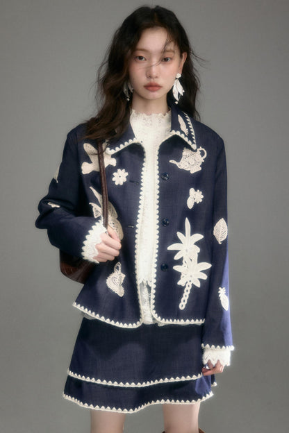 Momo Tea Fun Suit Jacket Set-Up