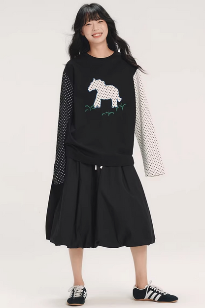 Little Pony Polka Dot Sweater