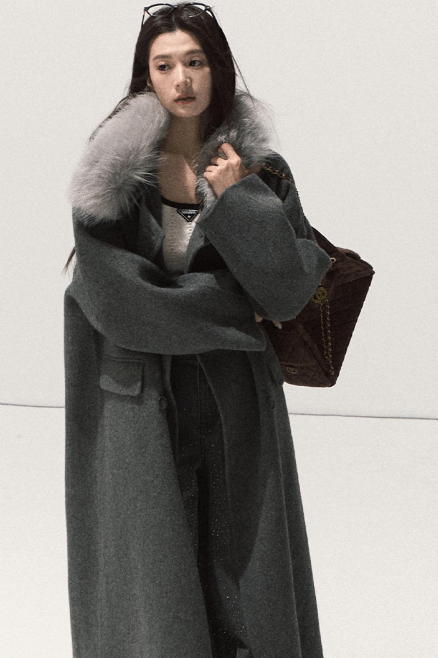 Wool Knit Slim Sweater