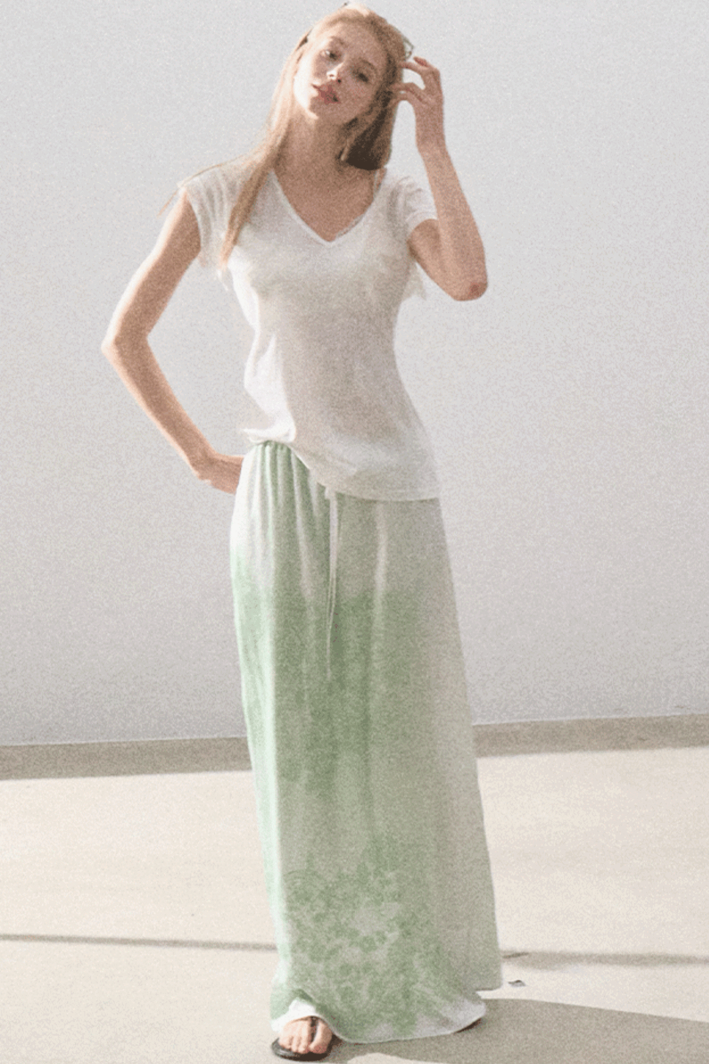 Soft Lace A-Line Skirt