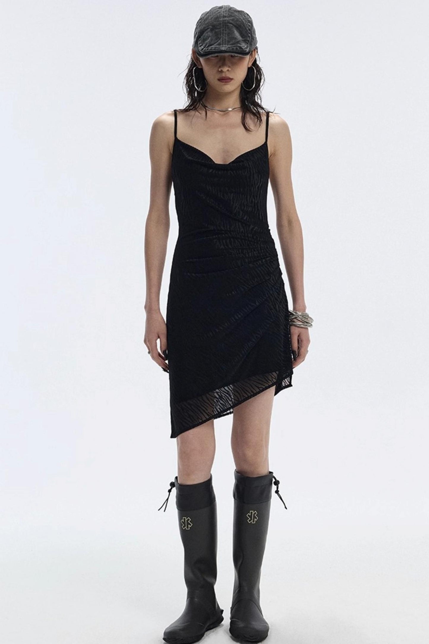 Sparkling Zebra Swing Dress