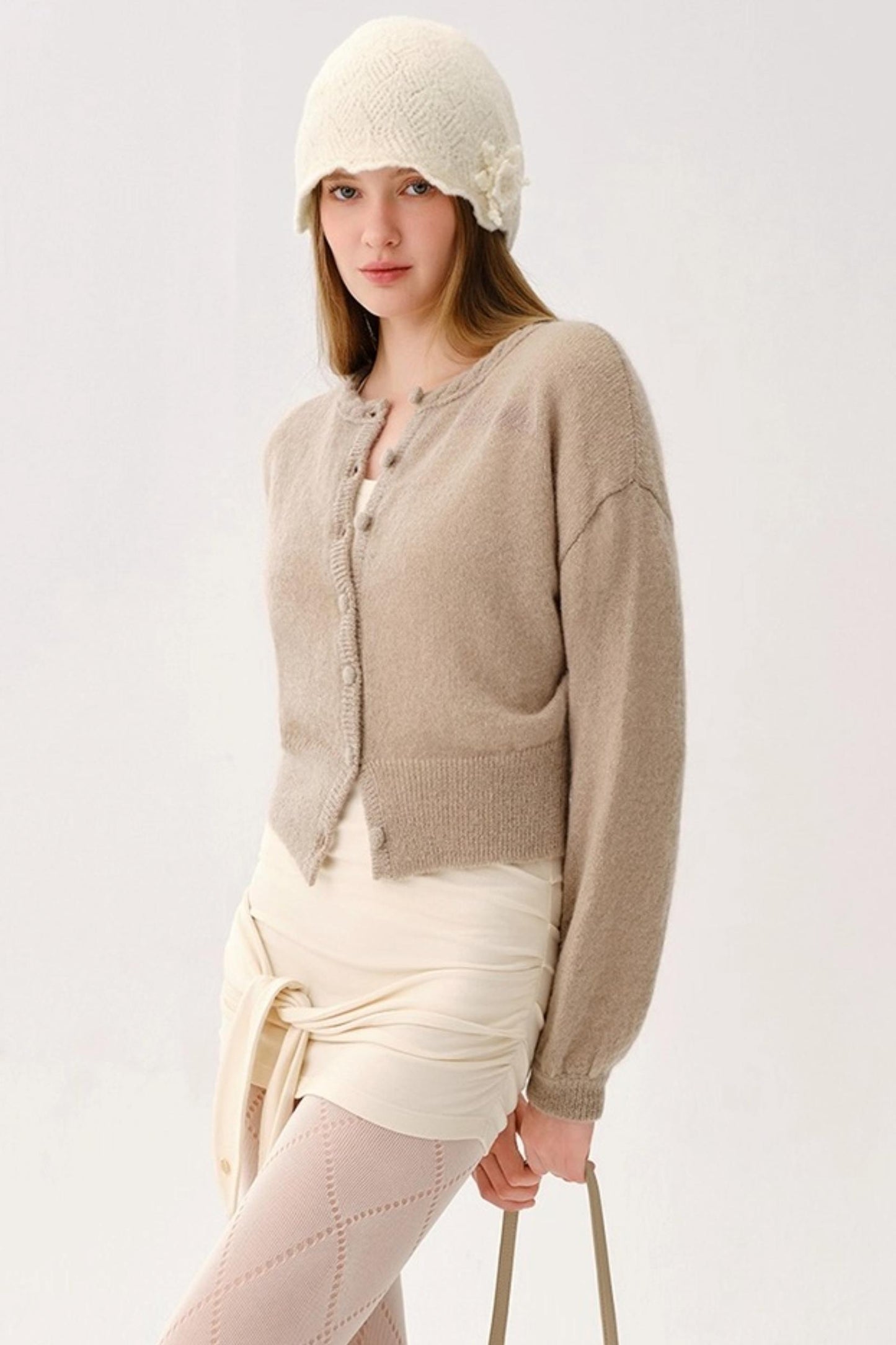 Romantic Snowflake Wool Hat