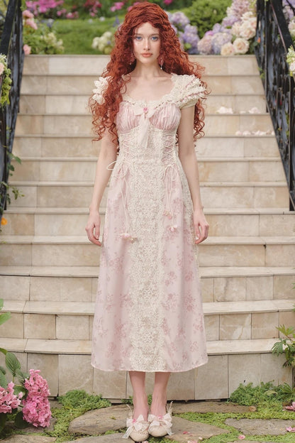 French Sweet Lace Dress