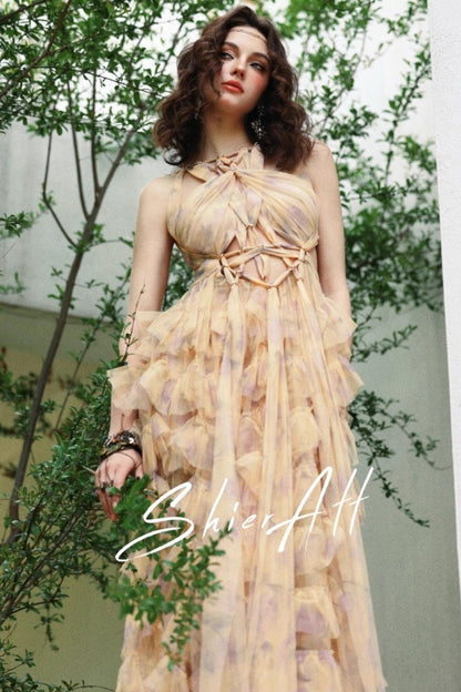 Wandering Wave Holiday Dress