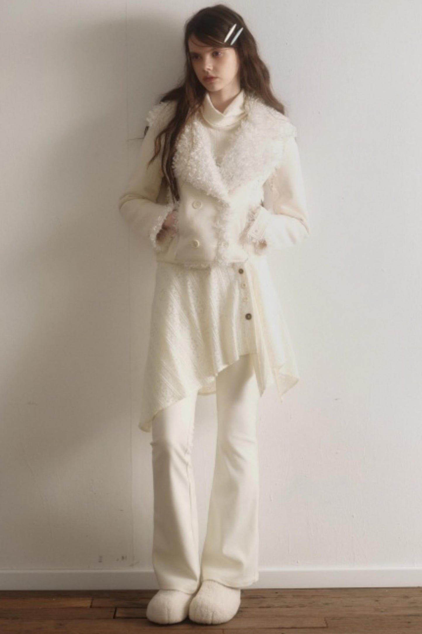 Artist-Original Lace Patchwork Pants