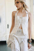 Maglia beige senza accessori