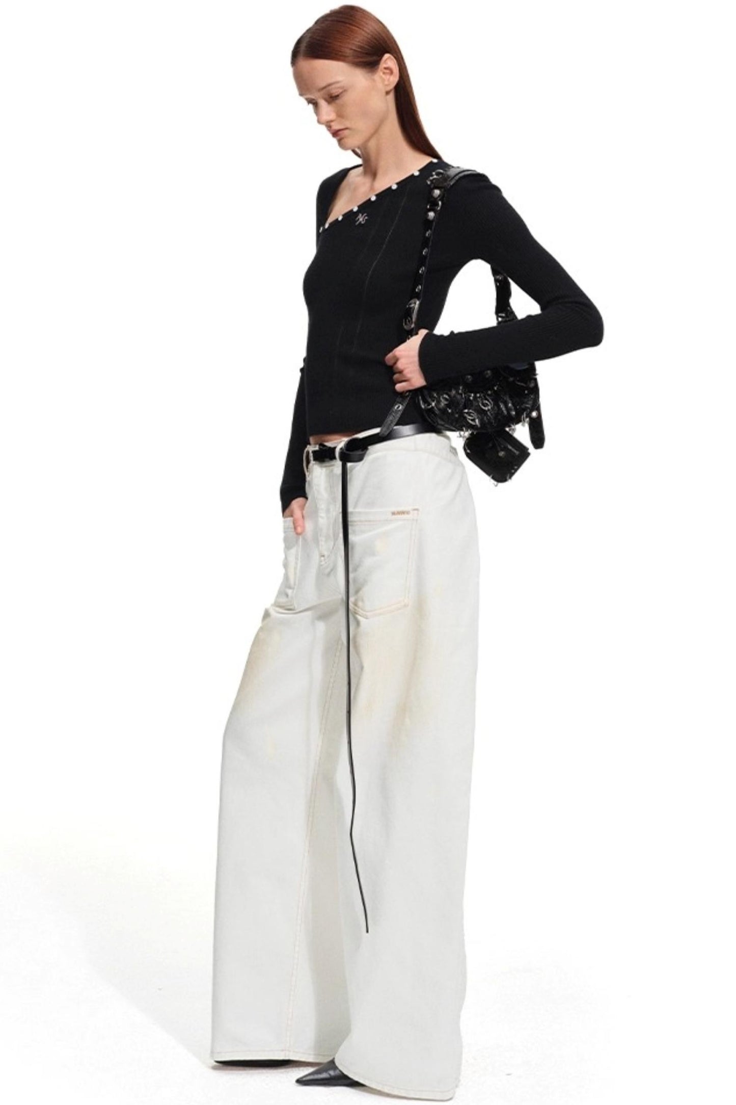 Polar Wool Ribbed Top