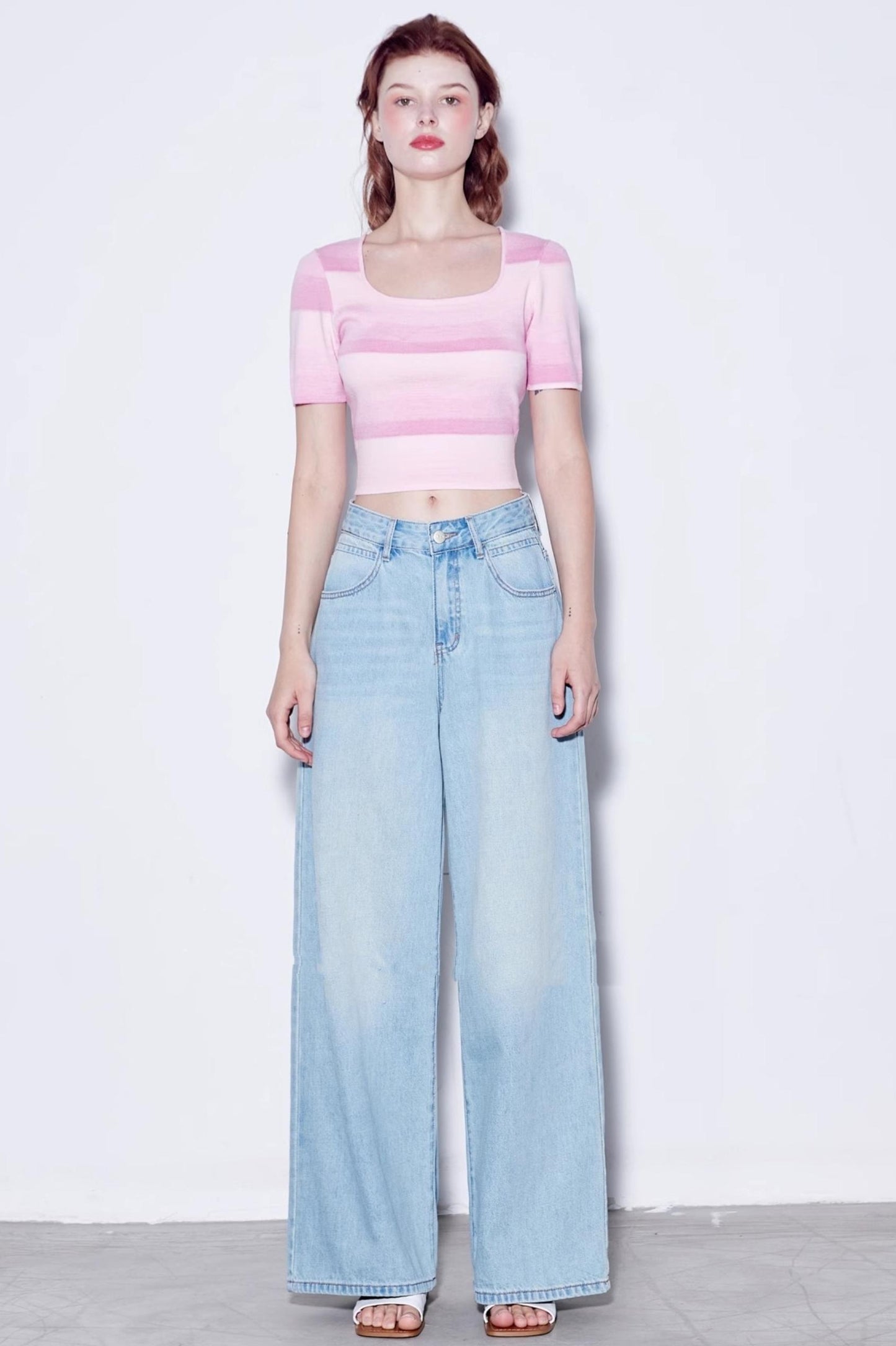 Gradient Knit Top