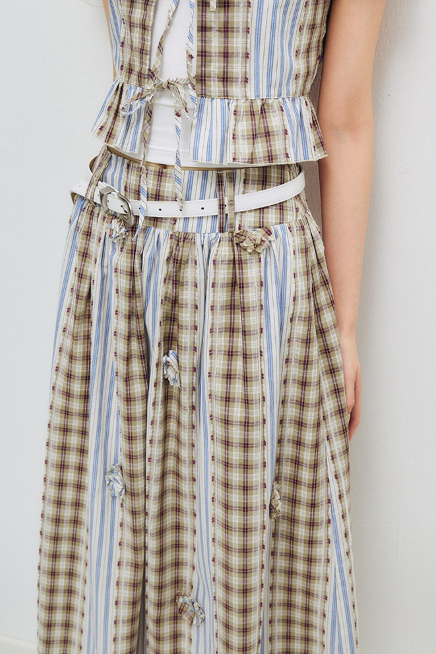 Floral Patchwork Bastier Skirt Set-Up