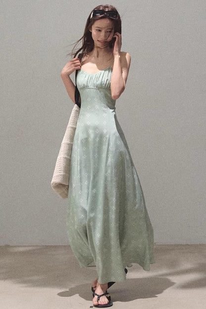 Summer Halter A-Line Dress