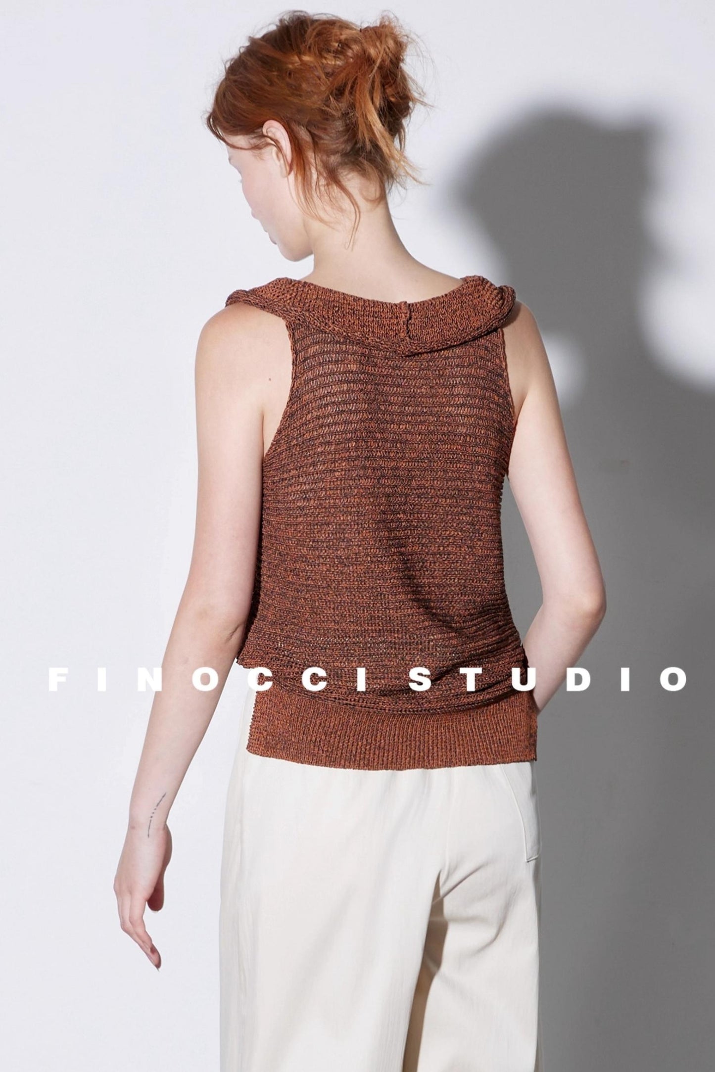 Natural Breathable Knitted Top