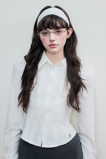 Slimming Stripe Blouse