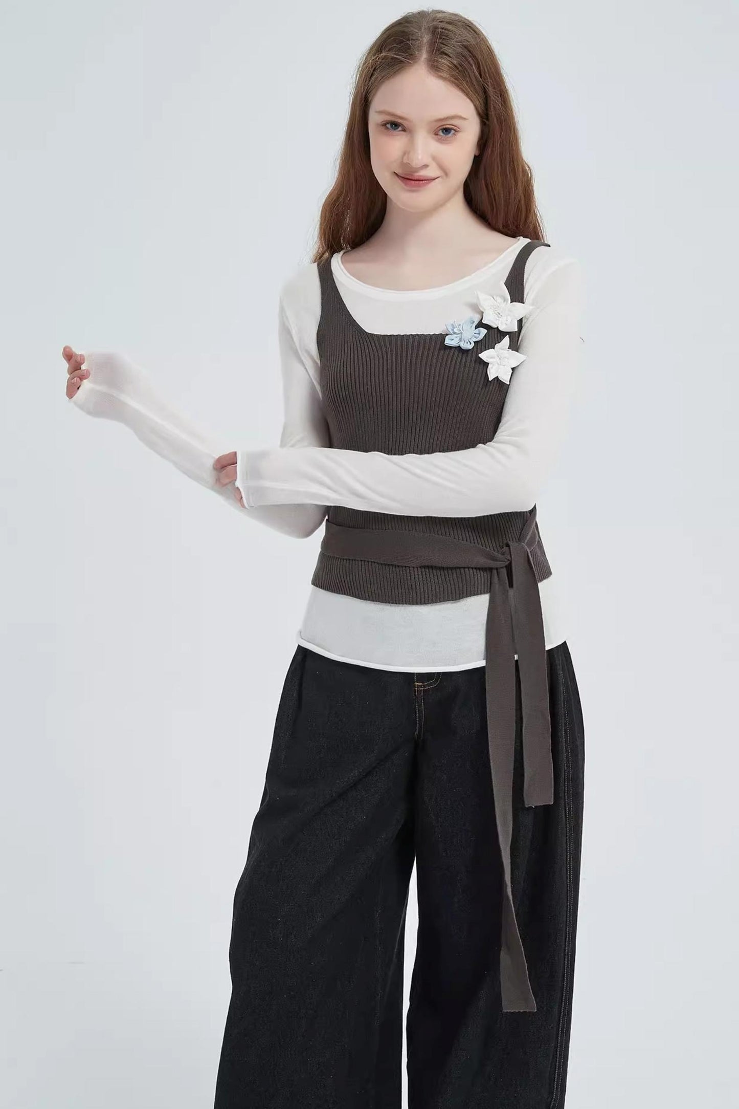 Autumn Niche Knitted Vest Top