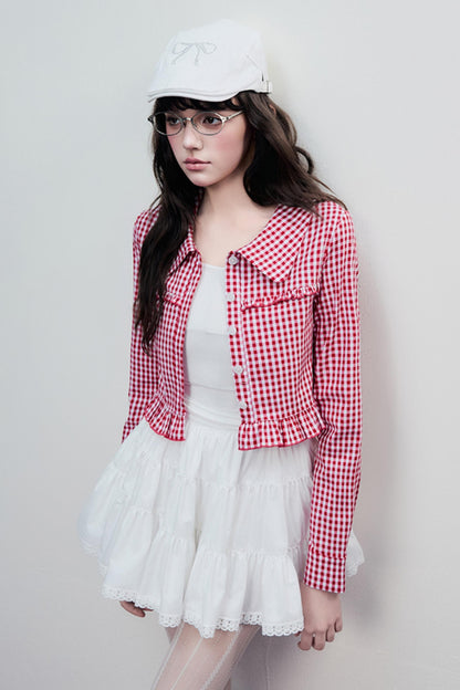 Check Relax Short Shirt