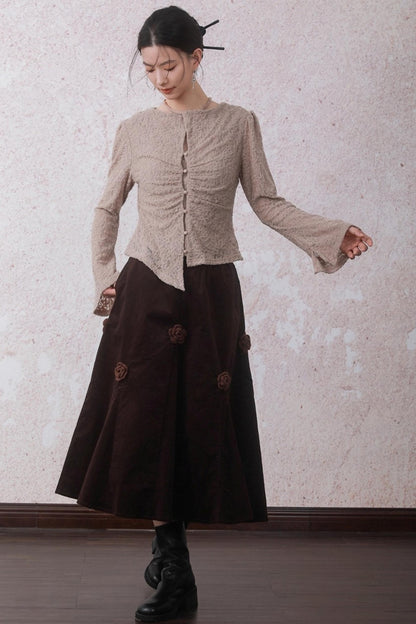 Strap Texture T-Shirt