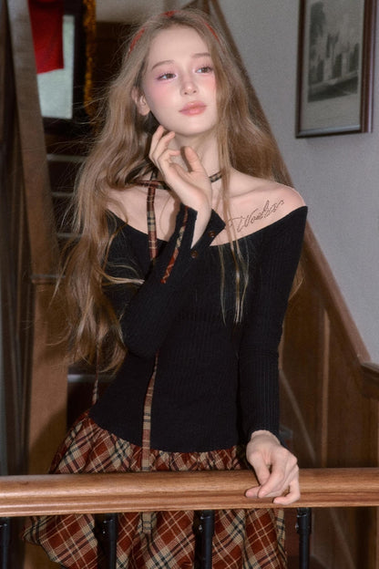 Color-Block Flower Bud Dress