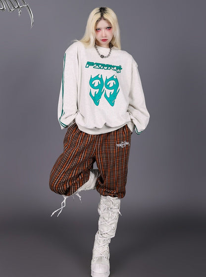 Hip hop wide-leg pants