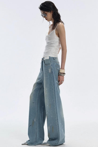 Summer Design Straight-Leg Pants