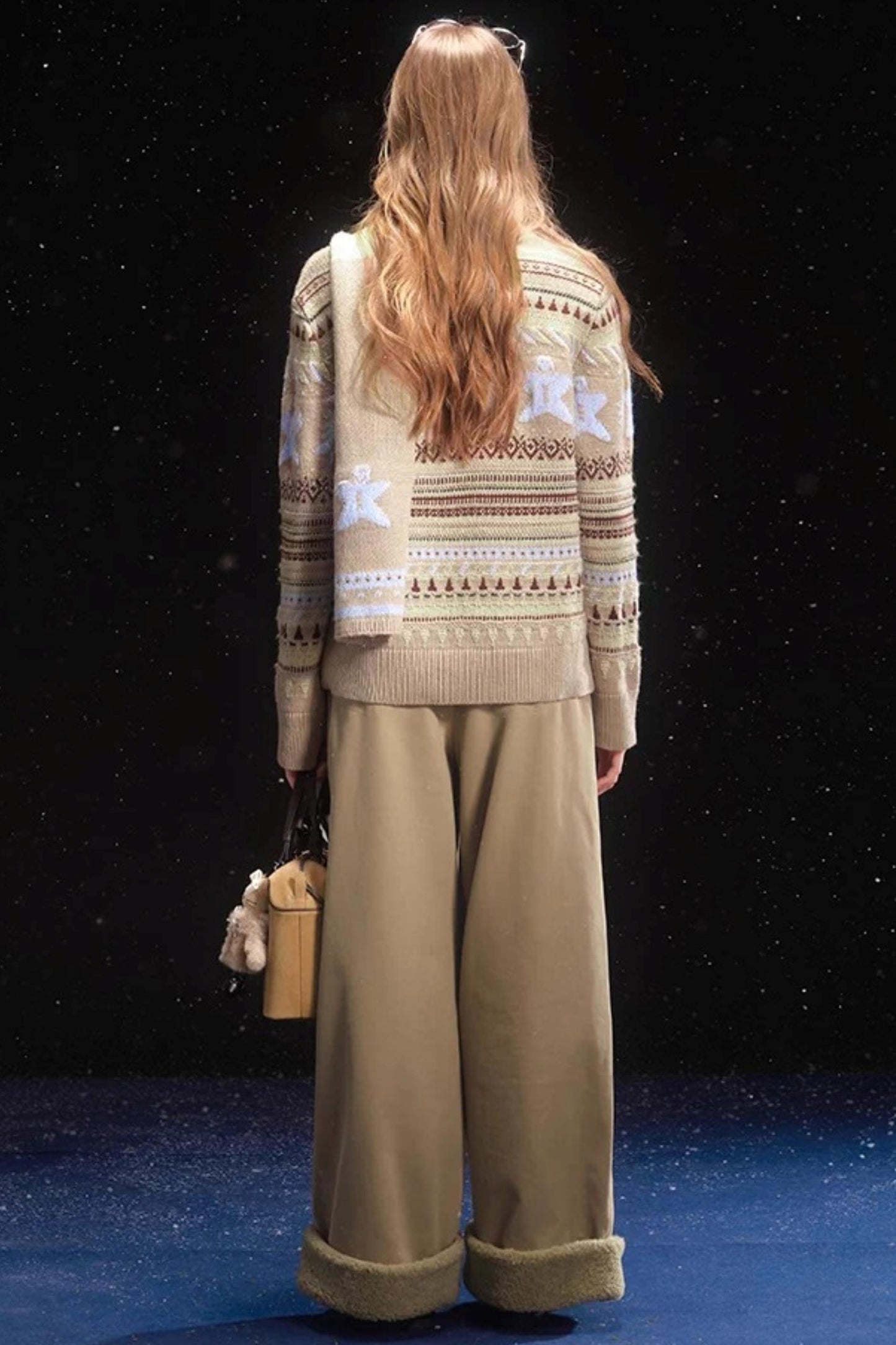 Gingerbread Fair Isle Sweater Set