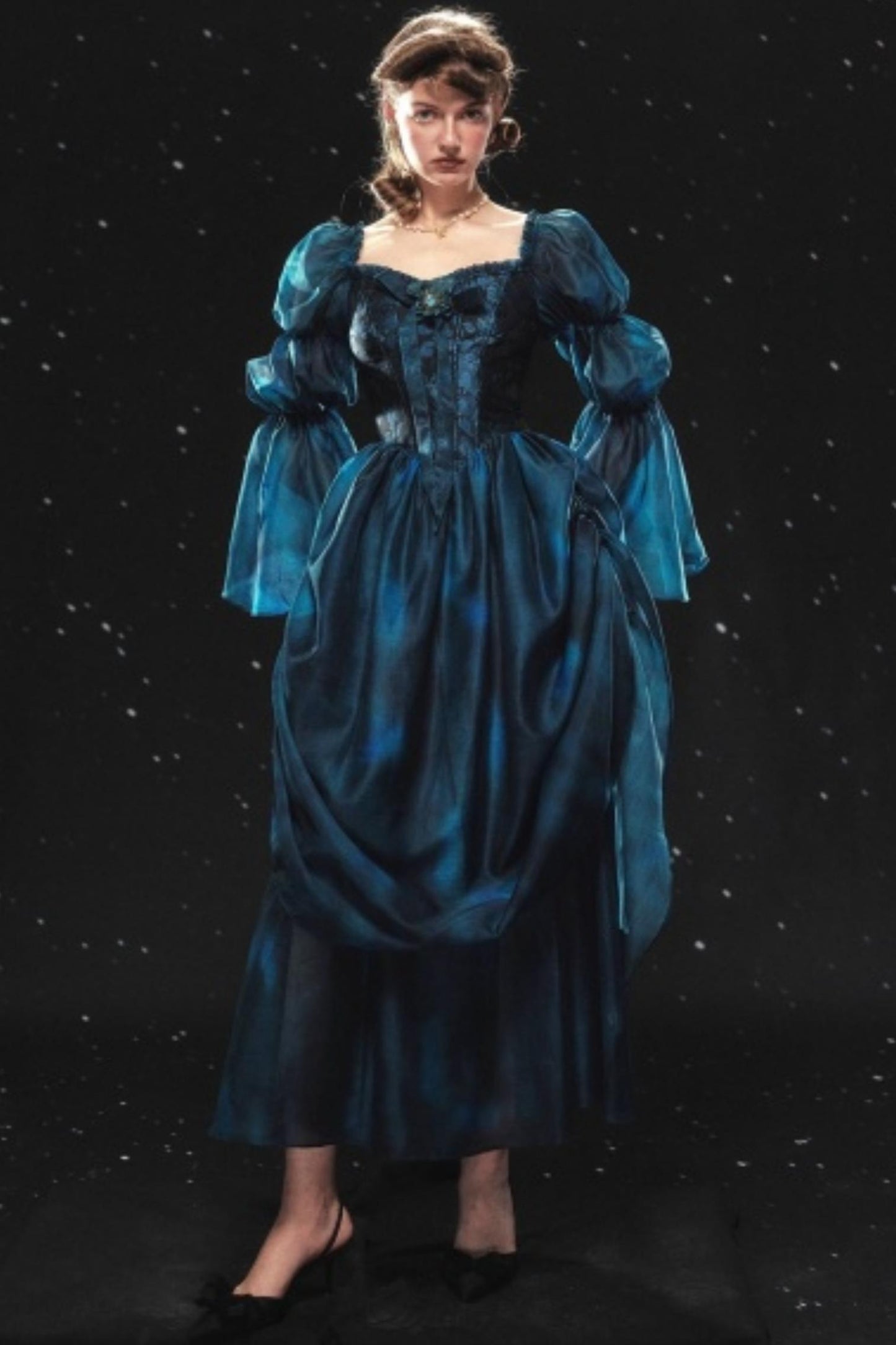 Helena Morpho Lace Dress