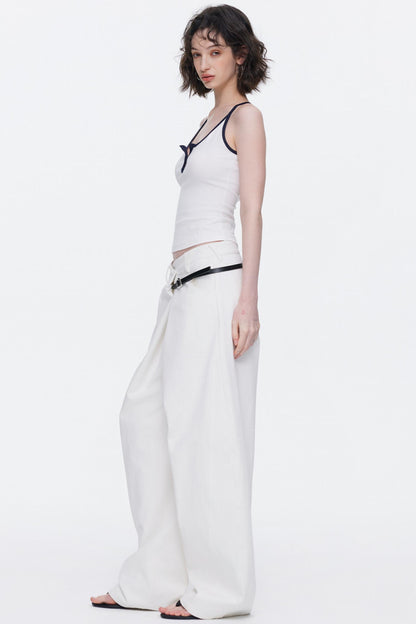 Asymmetrische Taillenjeans