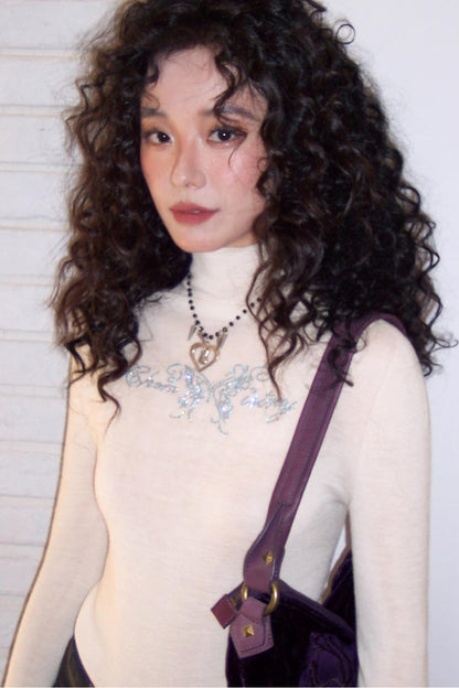 Butterfly Light Wool Sweater