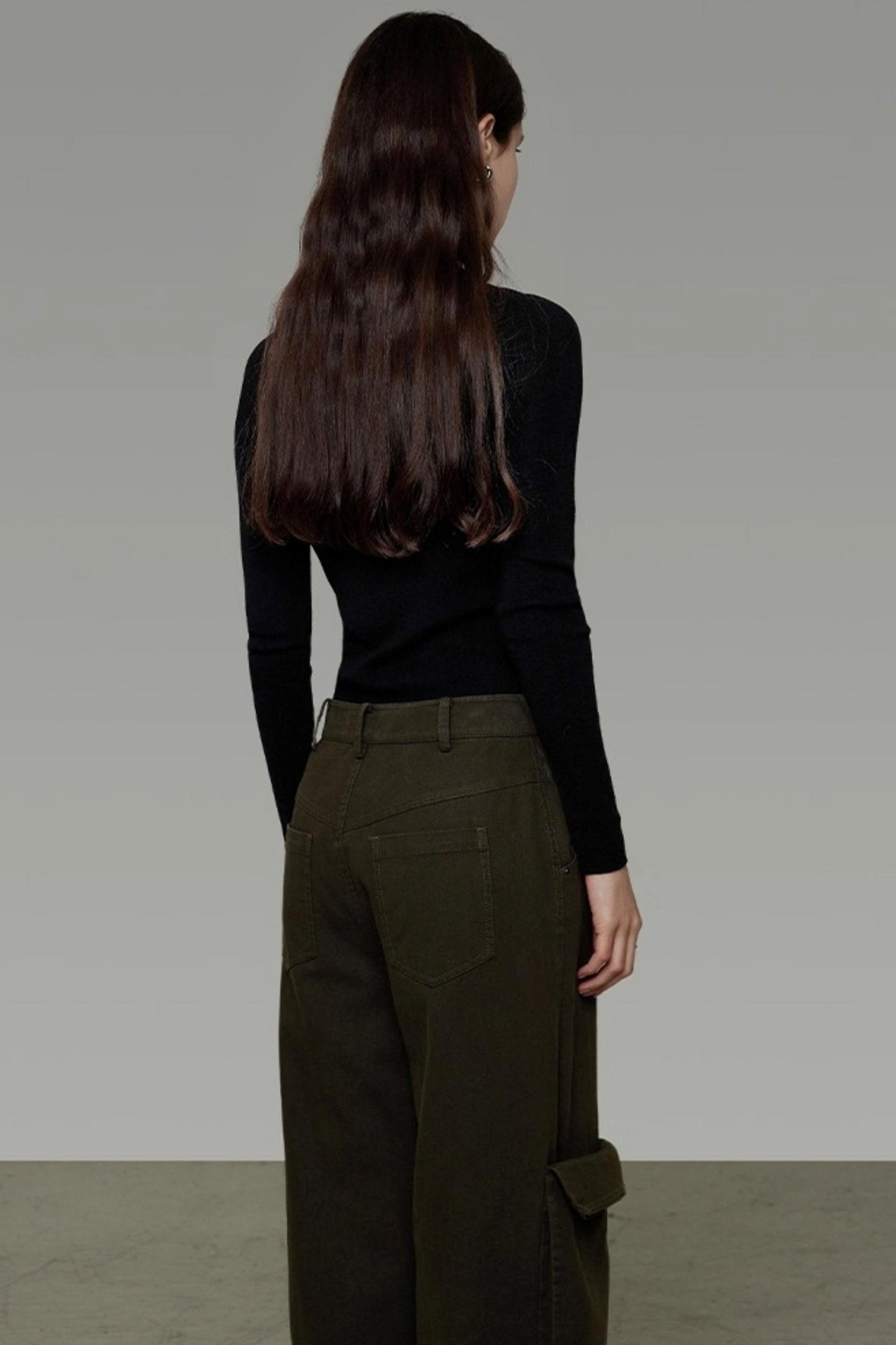 Vintage Cargo Silhouette Coat Set- Up