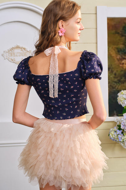 Lace Wing Tutu Skirt