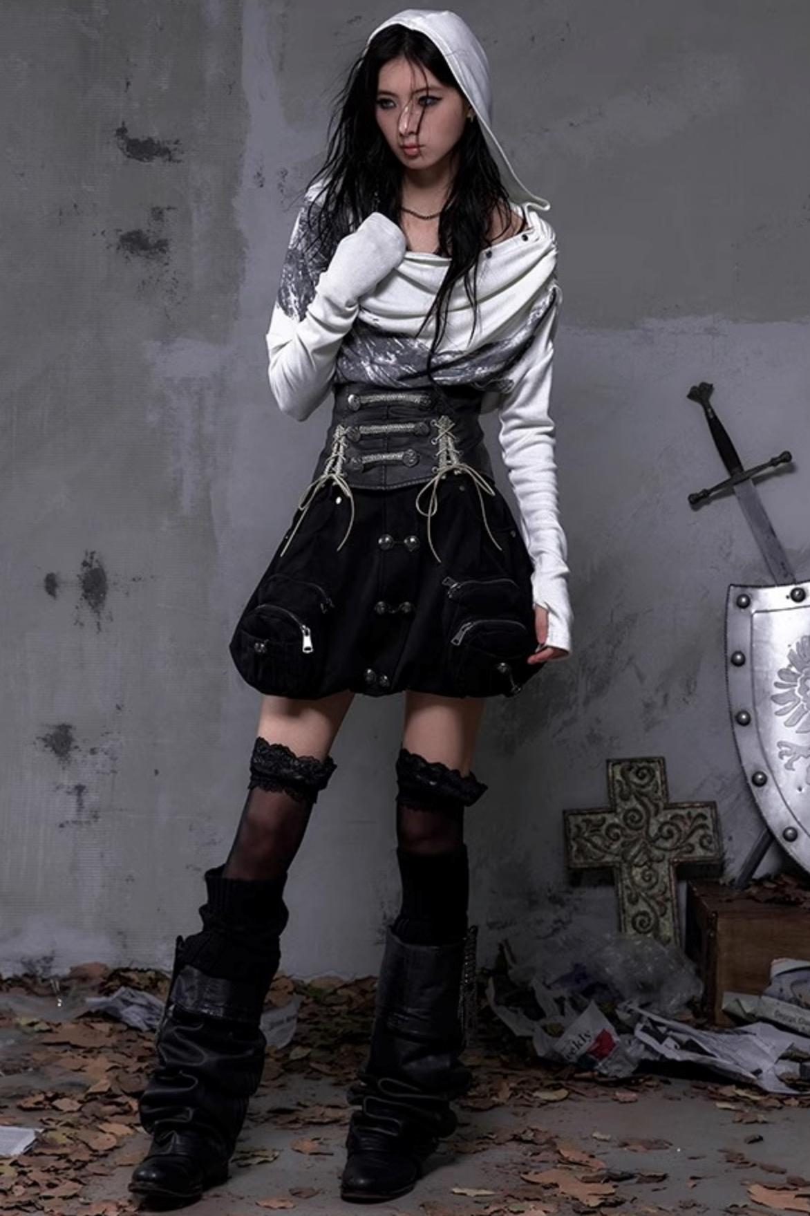 Vintage Knight Leather Waist Seal