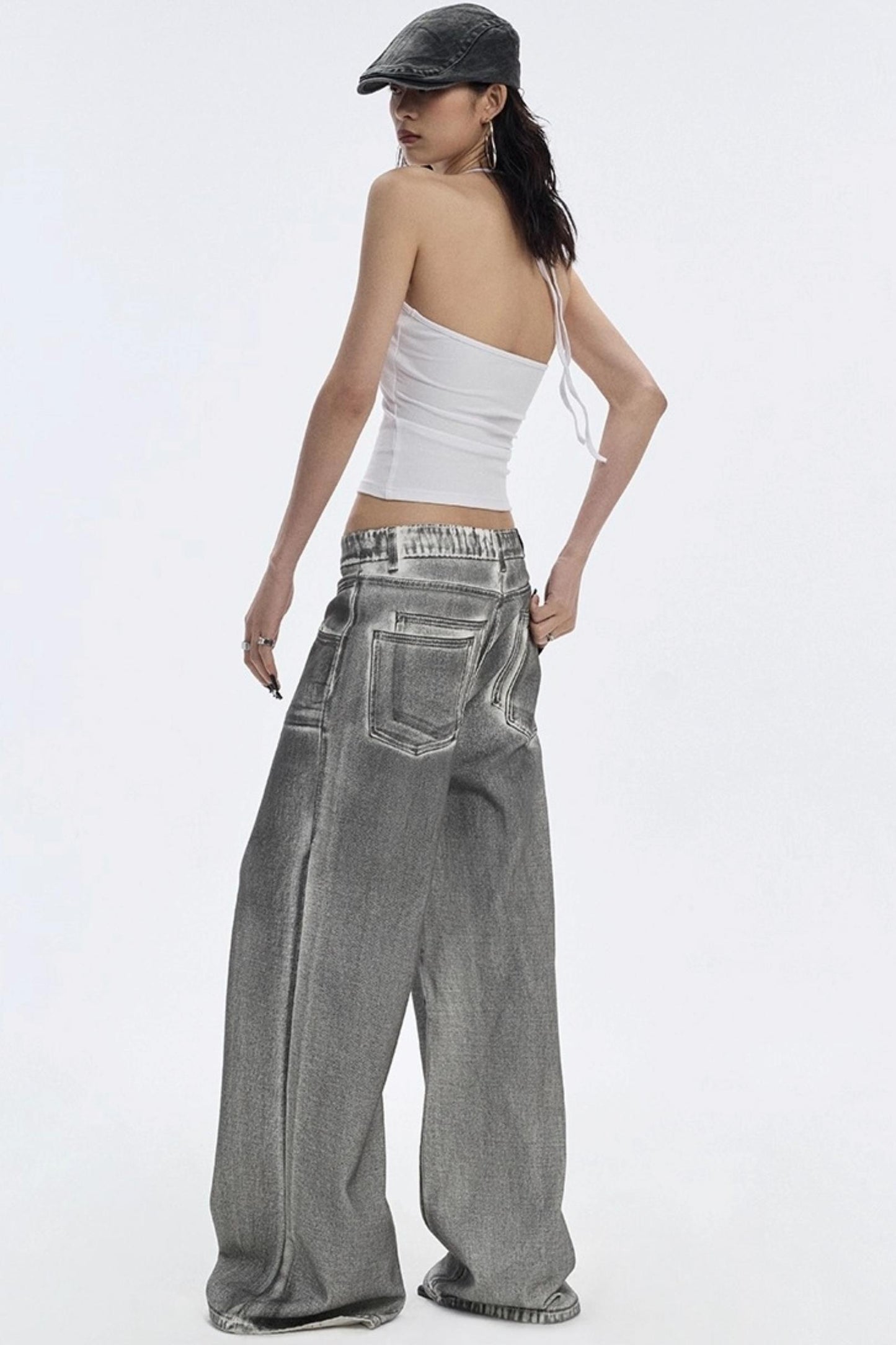 Deep Black Slim Vest