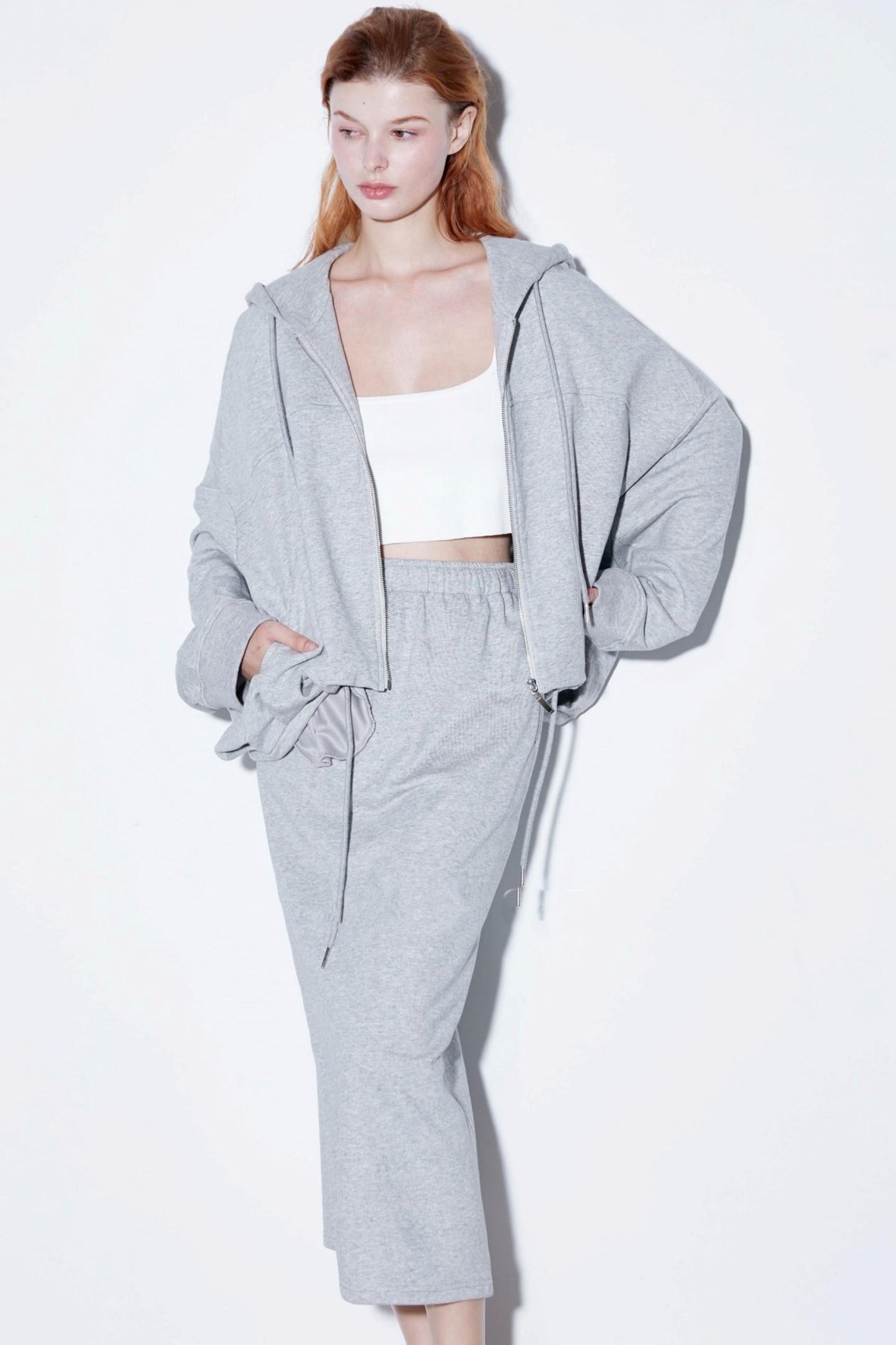 Comfort Cloud Cotton Hooded Sweatshirt Set-Up