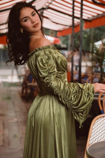 Lacemade Parthenon Satin Dress