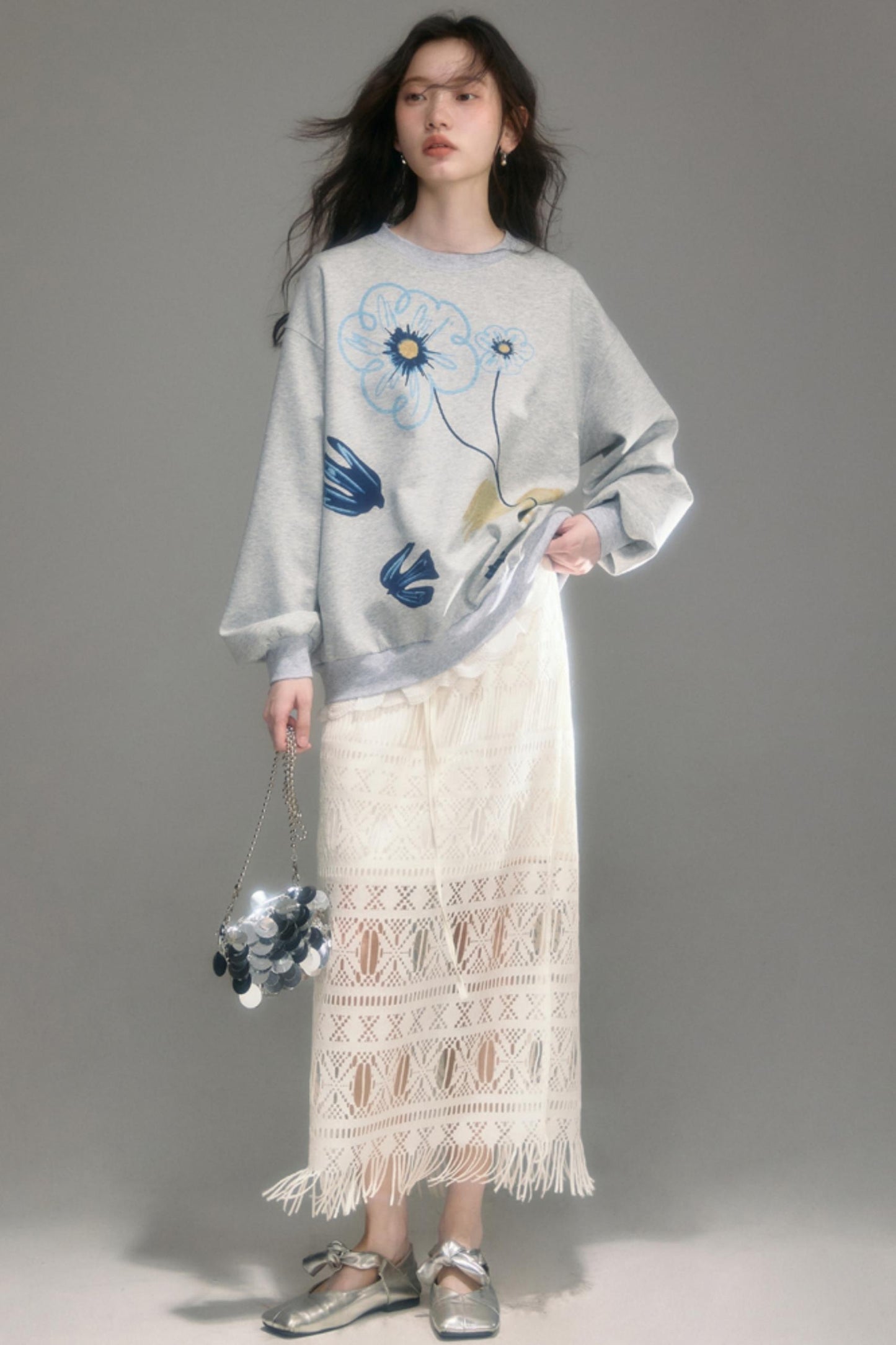 Original Monologue Fringe Skirt