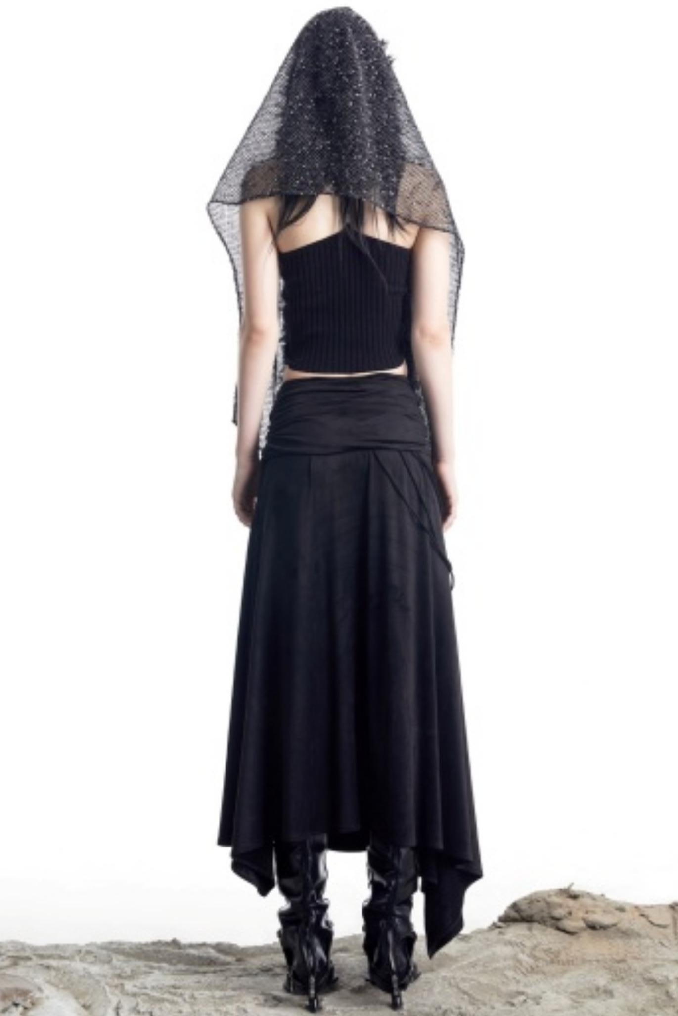 Snow Particles Wool Scarf