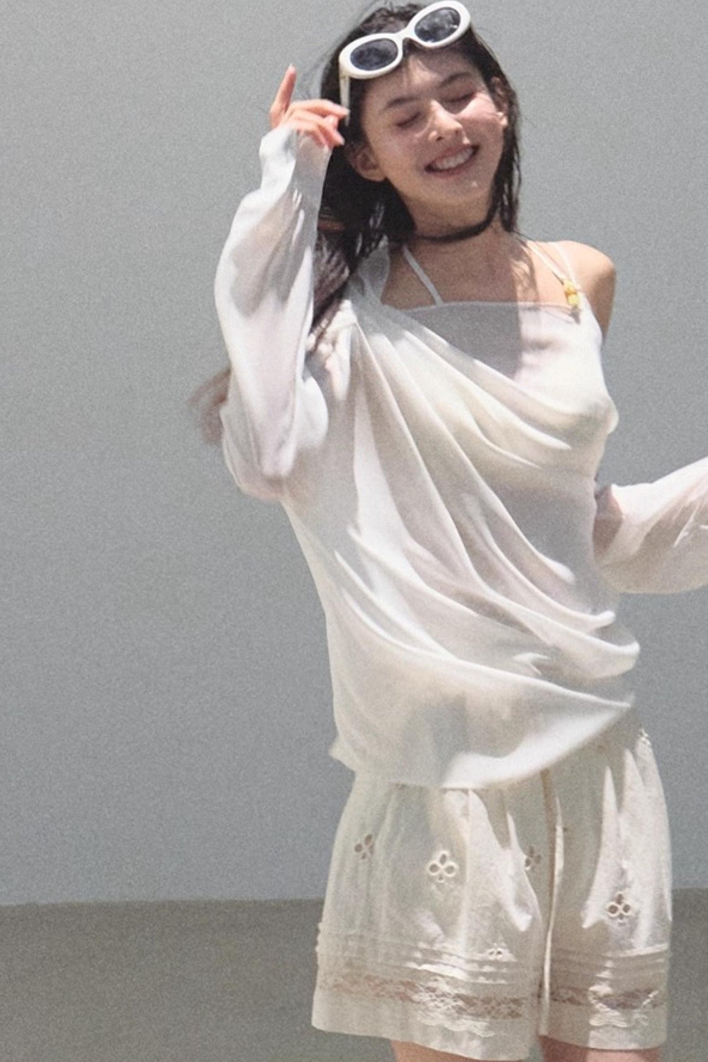 Summer Rome Cut-Out Shorts