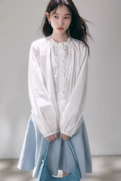 Jasmine Floral Lace Blouse