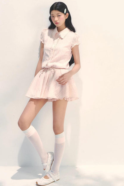 Vintage Pink Summer Dress