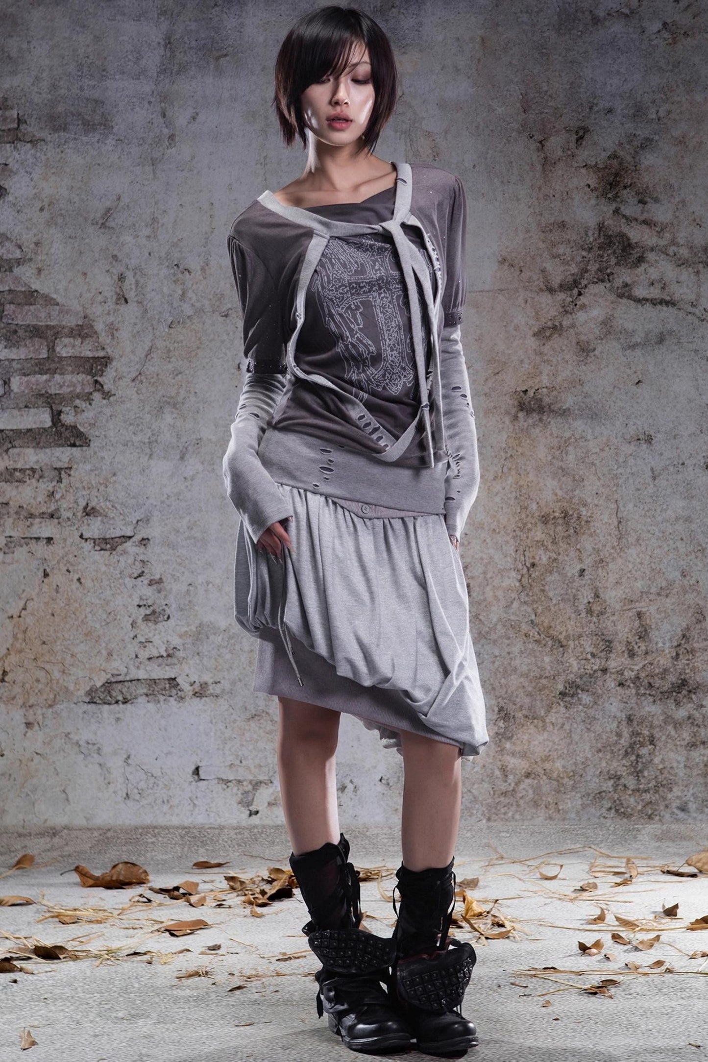 Original V-Neck Knitted Top