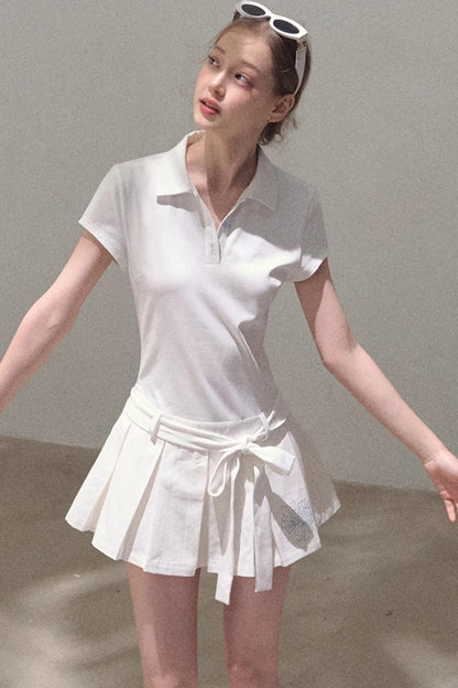 Cool Cotton Polo Dress