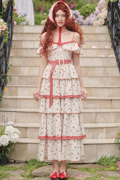 Summer Floral Tower Dress