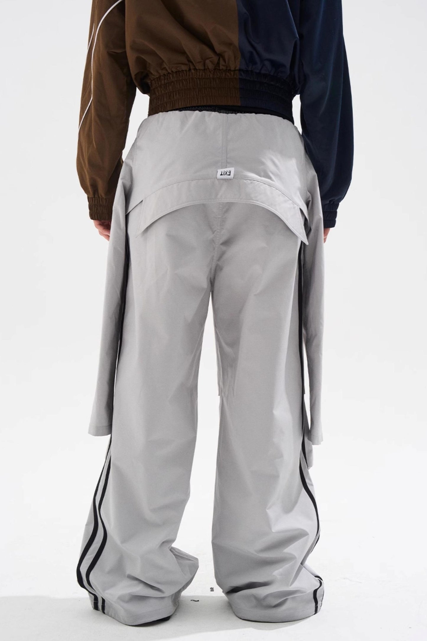 Pleated Cargo Pants