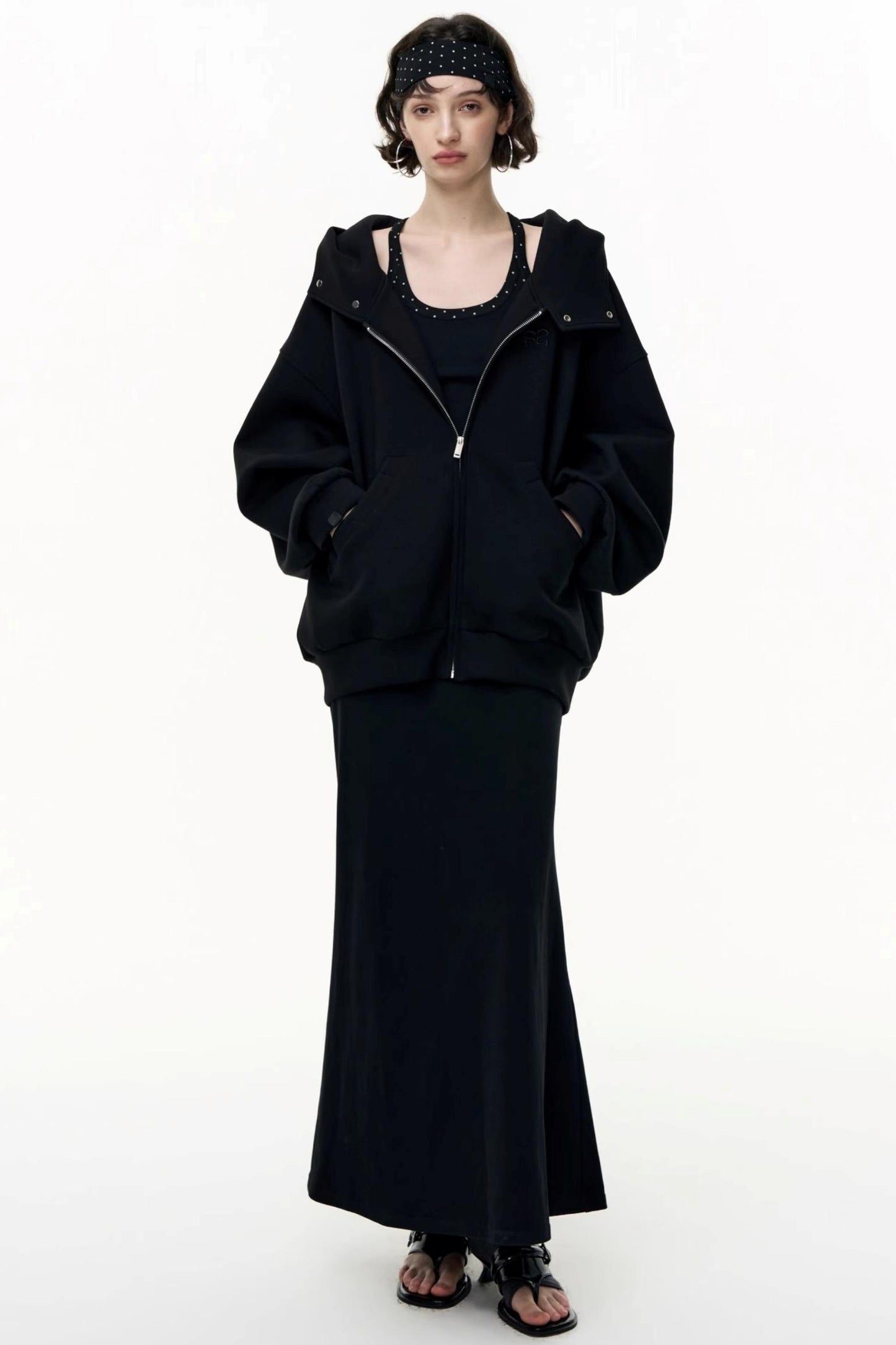 Tencel Striped Camisole Slim Dress