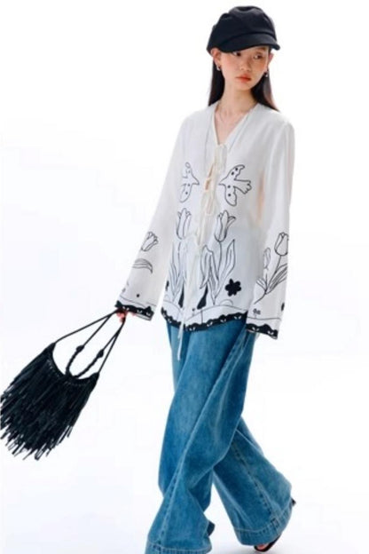 Bird Trail Long-Sleeved Shirt