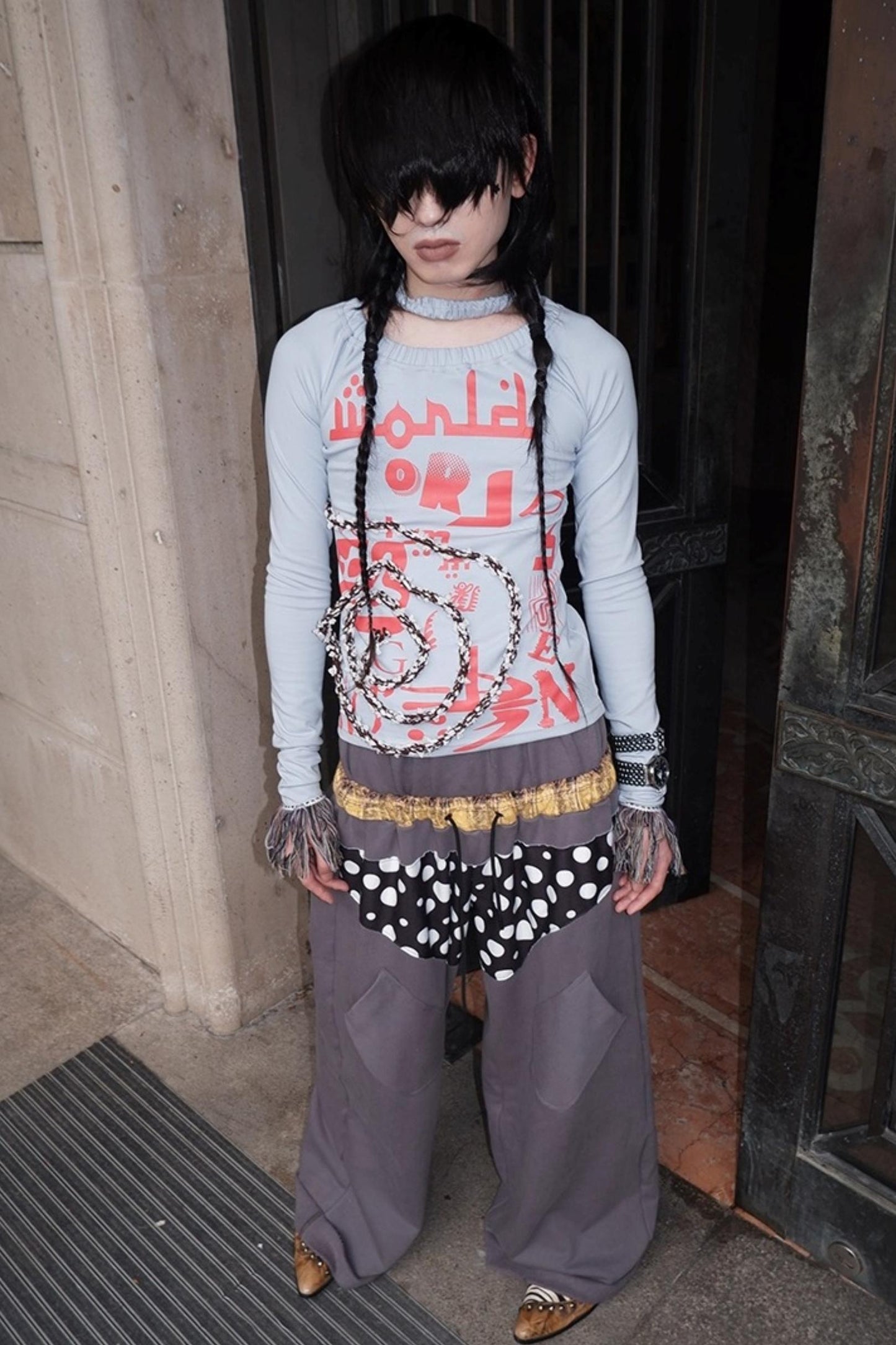 Swimming World Asymmetrical Long Sleeves Top